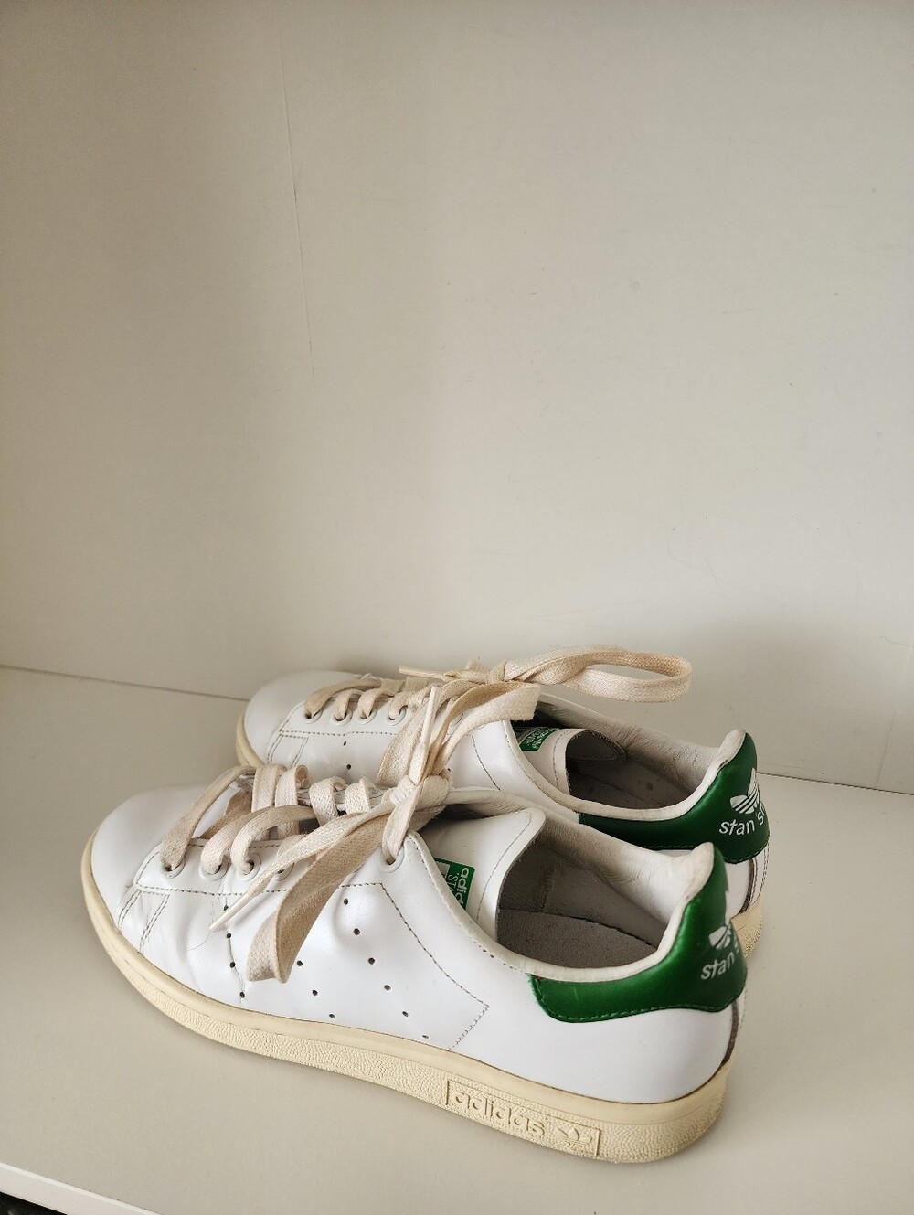 Orignal Adidas Stan Smith Sneakers Green and White Size 7